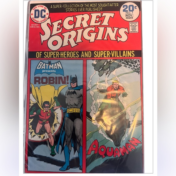 D.C. Comics Collection of 3 Vintage Secret Origins Comic Books - Picture 2 of 6